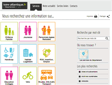 Tablet Screenshot of loire-atlantique.fr