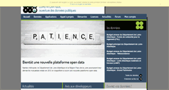 Desktop Screenshot of data.loire-atlantique.fr